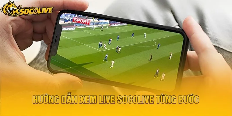 Hướng Dẫn Xem Live Socolive Từng Bước