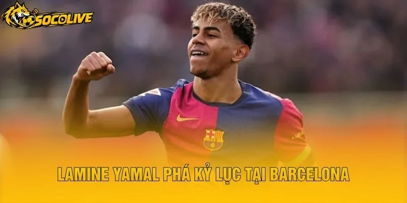Lamine Yamal Phá Kỷ Lục Tại Barcelona